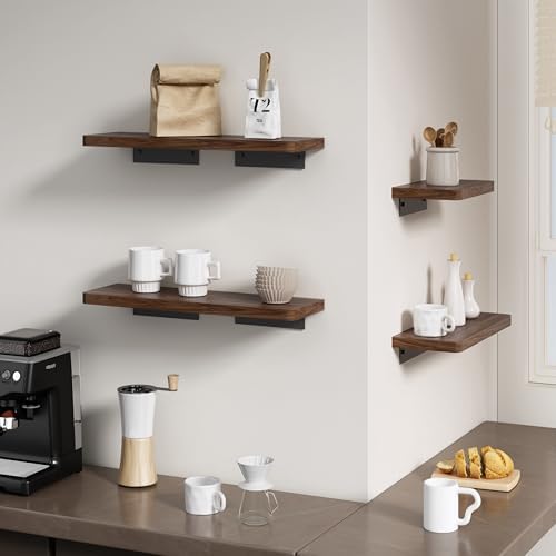 Danpoo 8 Inch Wall Mounted Floating Shelf