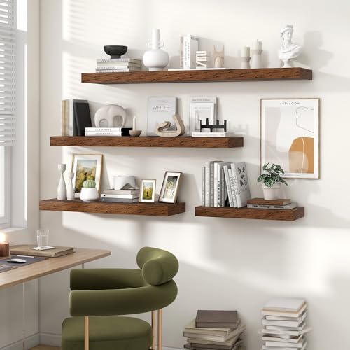 55 Inch Floating Shelf Wall Mount Storage Display