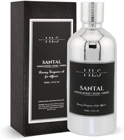 Santal Essential Oils for Diffusers 100ml Luxury Scent Blend