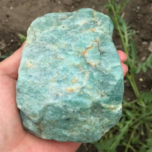Natural Crystal Amazonite Stone for Home Decor and Healing