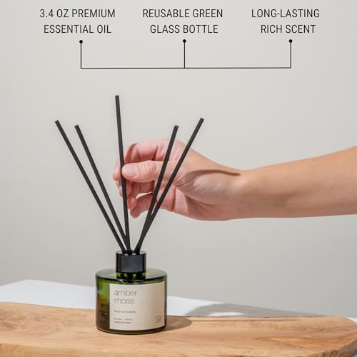 Craft Kin Amber Moss Reed Diffuser 34oz
