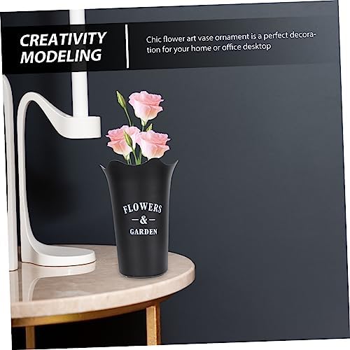 Cute Flower Arranging Bucket Vase for Dried Flowers