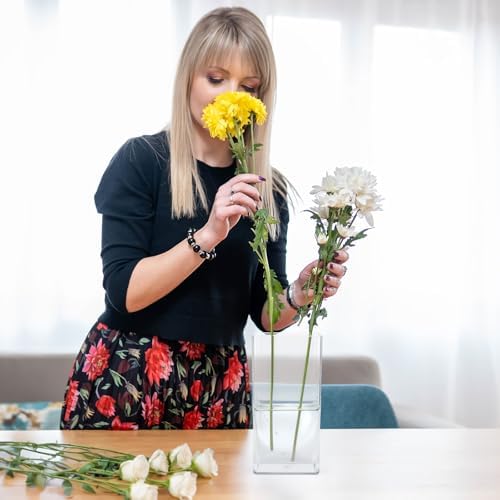 Suream Acrylic Vases for Centerpieces 4W x 10H
