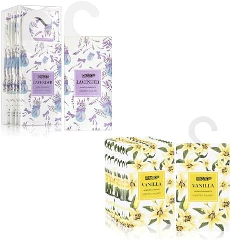 MYARO 12 Pack Scented Sachets for Drawer Closet