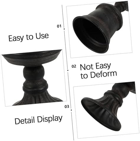 Cabilock 1 Pc Metal Flower Vase for Floral Arrangements