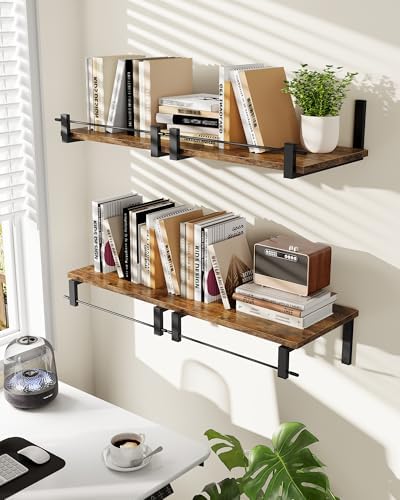 CHOEZON Floating Shelves Set of 2 12 Inch Deep
