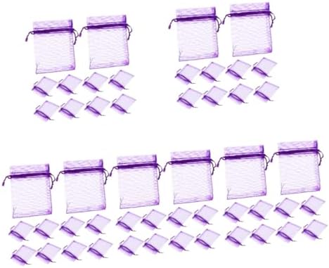 STOBAZA 500pcs Lavender Sachet Bags for Storage and Gifting