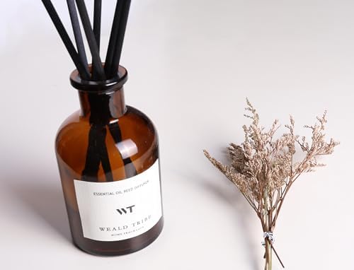 WEALD TRIBE Reed Diffuser Set Vanilla Cinnamon Scent