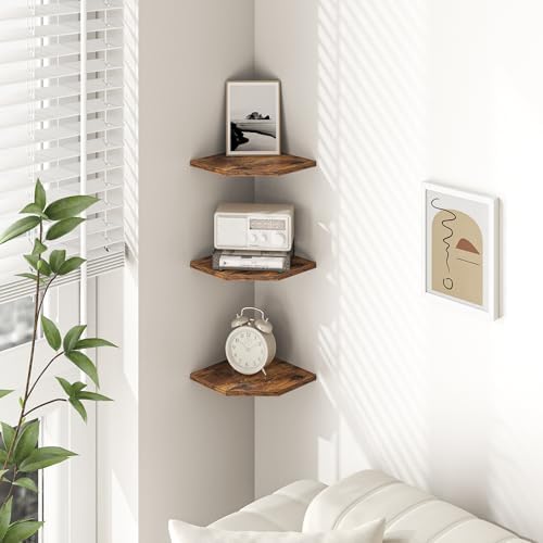 Fun Memories Corner Shelf Wall Mount Set of 6