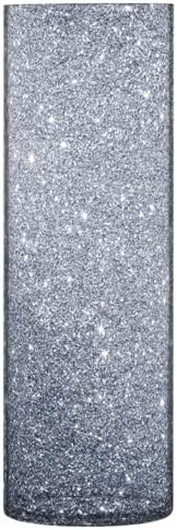 Grey Glitter Starry Floating Candle Holder 118 x 39 Inch Modern Vase