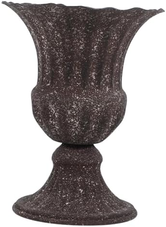 Elegant Dried Flower Vase Wrought Iron Flowerpot for Home and Garden