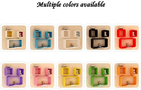 LIANGLIANG Floating Wall Shelf Creative Cube Display Stand