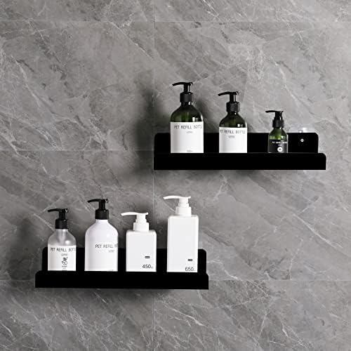 Sooyee 6 Pack Floating Shelves 15 Inch Acrylic Wall Mounted Bookshelf Display