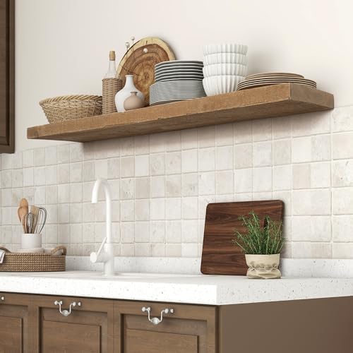 Rustic Floating Shelves 8 Inch Deep Farmhouse Style