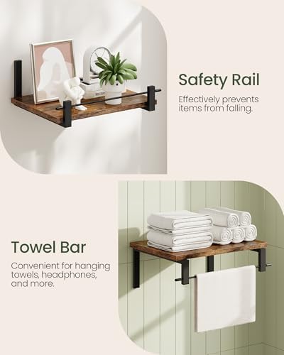 CHOEZON Floating Shelves Set of 2 12 Inch Deep