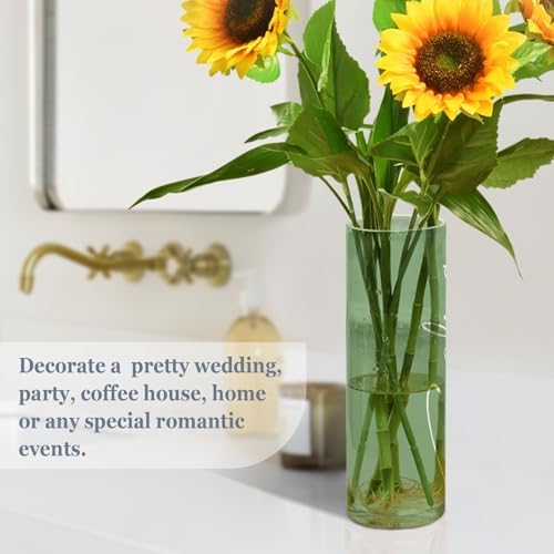 J JOYSAY Custom Sage Green Vase for Centerpieces