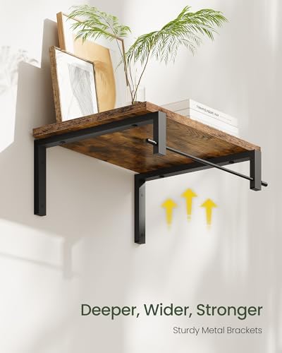 CHOEZON Floating Shelves Set of 2 12 Inch Deep