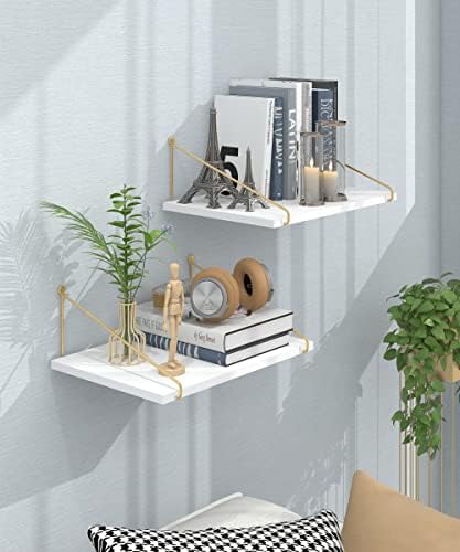 Afuly 12 Inch Deep Floating Shelves Set of 2