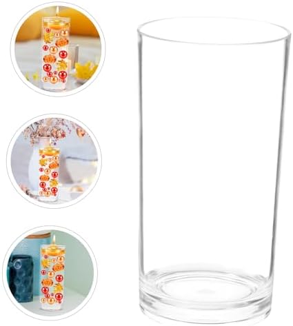 Acrylic Floating Candle Holder Vase Modern Clear Centerpiece