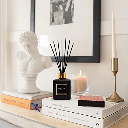 TOUCHE ORIGINALE Luxury Natural Reed Diffuser - Vanilla Caramel 475 OZ