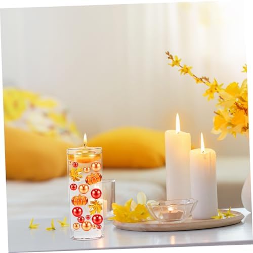 Cabilock Floating Candle Holder Acrylic Vase Wedding Decor