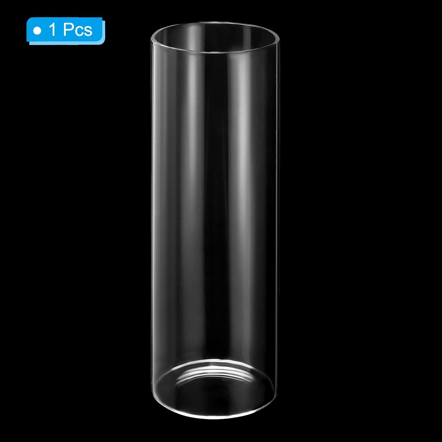 PATIKIL Clear Glass Cylinder Vase 79 Tall