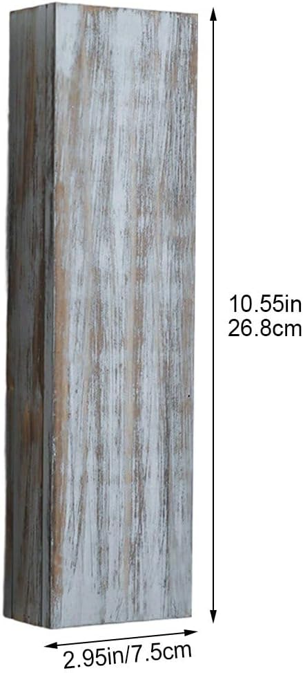 Wood Wall Planter for Home Dried Flowers Decor
