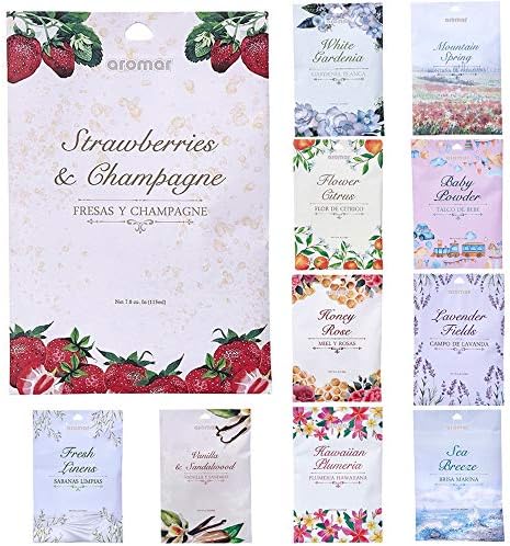 6 Scented Fragrance Sachets for Wardrobe Home Drawer