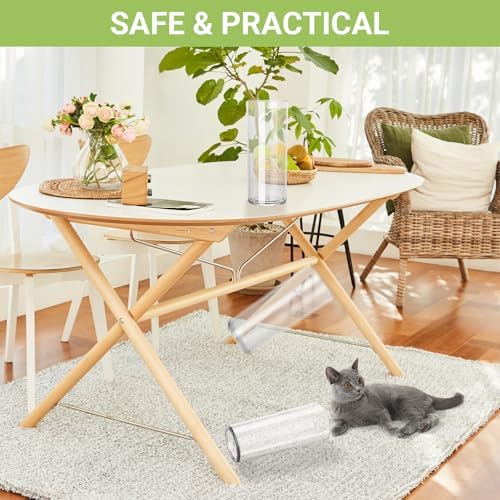 Suream Acrylic Hurricane Vases 3 Pack 98 Inch Tall Floating Candle Holder