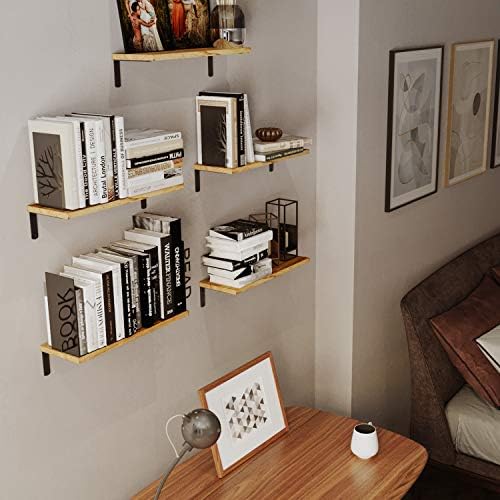 Wallniture Palma Floating Shelves Set of 5