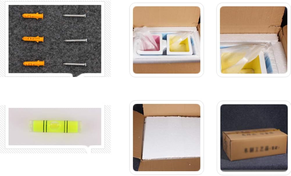 LIANGLIANG Floating Wall Shelf Creative Cube Display Stand