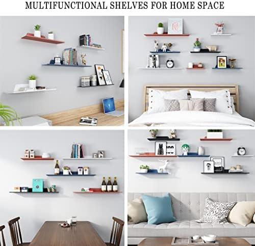 Exquisite Floating Metal Wall Shelf for Bathroom and Bedroom