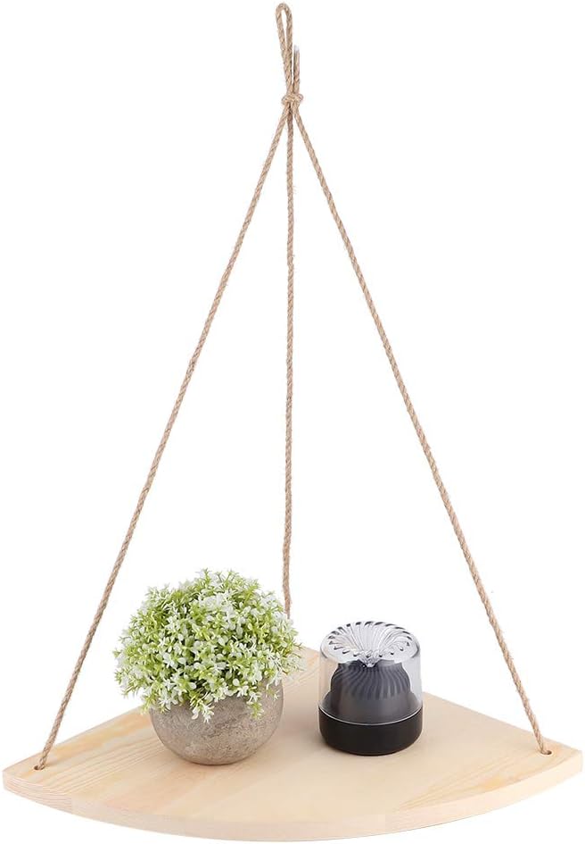 Joyzan Triangle Corner Shelf Wall Decor Organizer