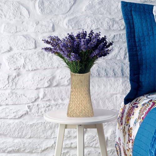 Angoily Woven Rattan Vase for Home Decor