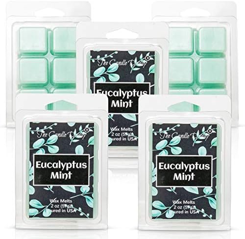 The Candle Daddy Eucalyptus Mint Wax Cubes