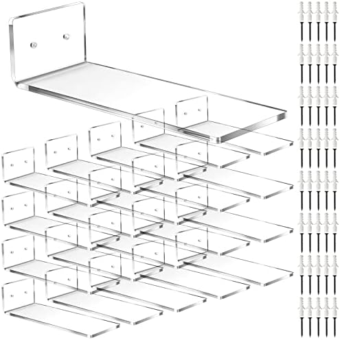 Treela 20 Pack Floating Shoe Shelves for Wall Display