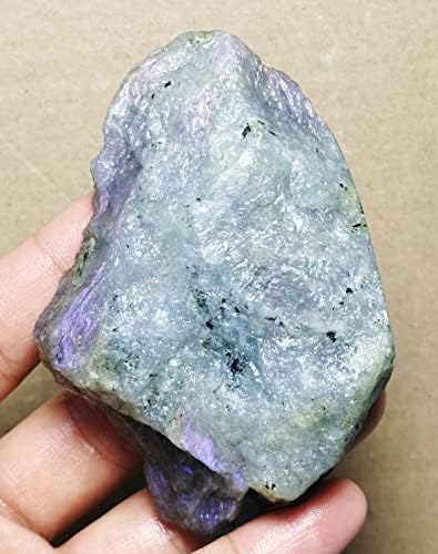 Nice Purple Flash Labradorite Slab Reiki Stone