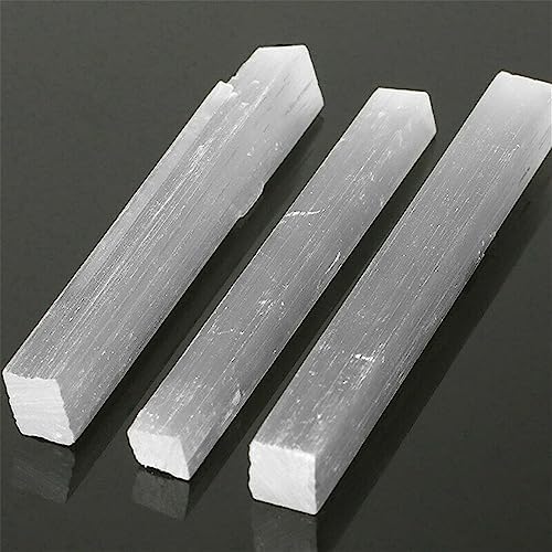 KatLin Natural Selenite Strip Transparent Gypsum Stick Long White Protective Power Ornaments