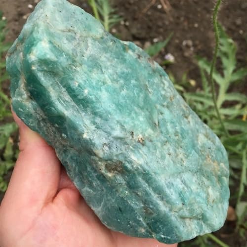 Natural Crystal Amazonite Stone for Home Decor and Healing
