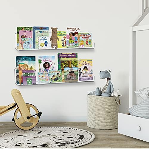 ECOSEAO Floating Shelves Set of 6 for Home Display