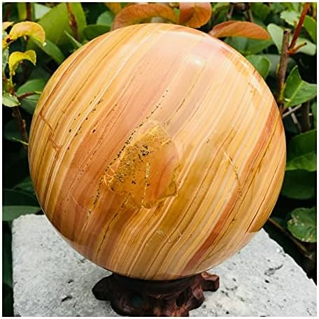 ASPROD Natural Wood Grain Quartz Gem Room Decoration Stones