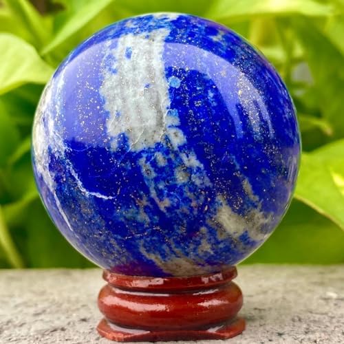 AtkitS Lapis Lazuli Crystal Ball Reiki Energy Stone 400-500g