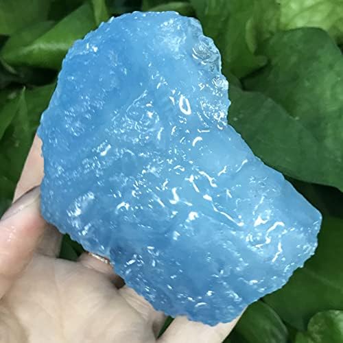 PEKMAR Natural Aquamarine Reiki Crystal Fountain Stone