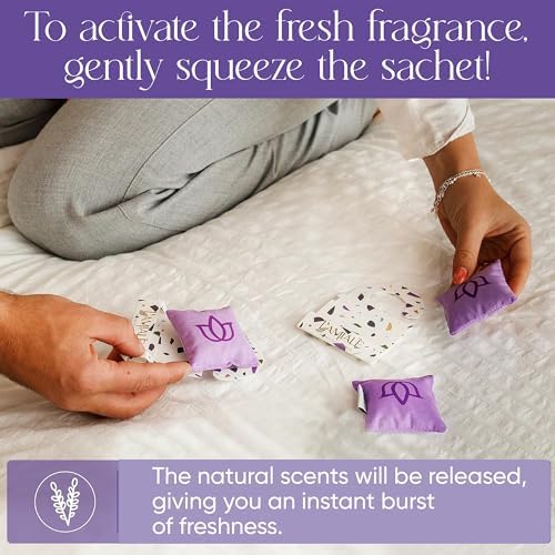 Croatian Lavender Scented Sachets for Drawers and Closets 12 Handmade