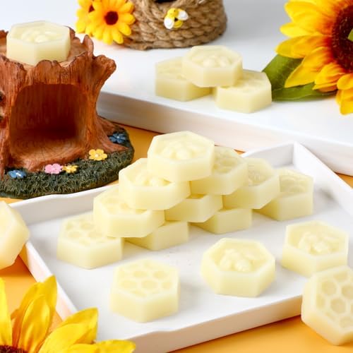 24 Pcs Natural Beeswax Scented Wax Melts Variety Pack