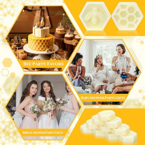 24 Pcs Natural Beeswax Scented Wax Melts Variety Pack