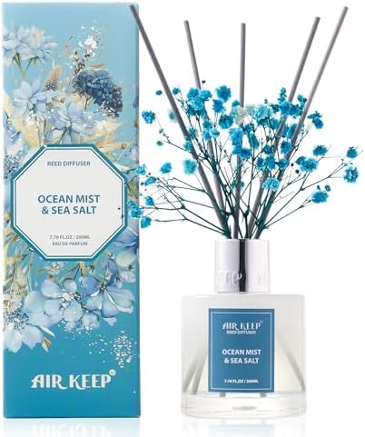 Airkeep Reed Diffuser Set Ocean Mist Sea Salt