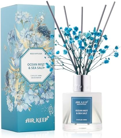 Airkeep Reed Diffuser Set Ocean Mist Sea Salt