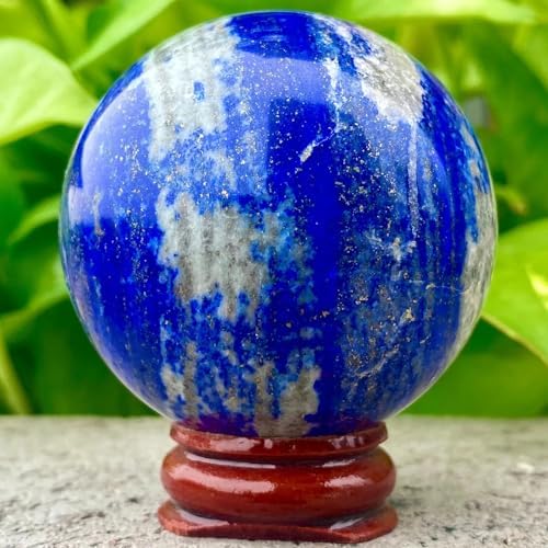 AtkitS Lapis Lazuli Crystal Ball Reiki Energy Stone 400-500g