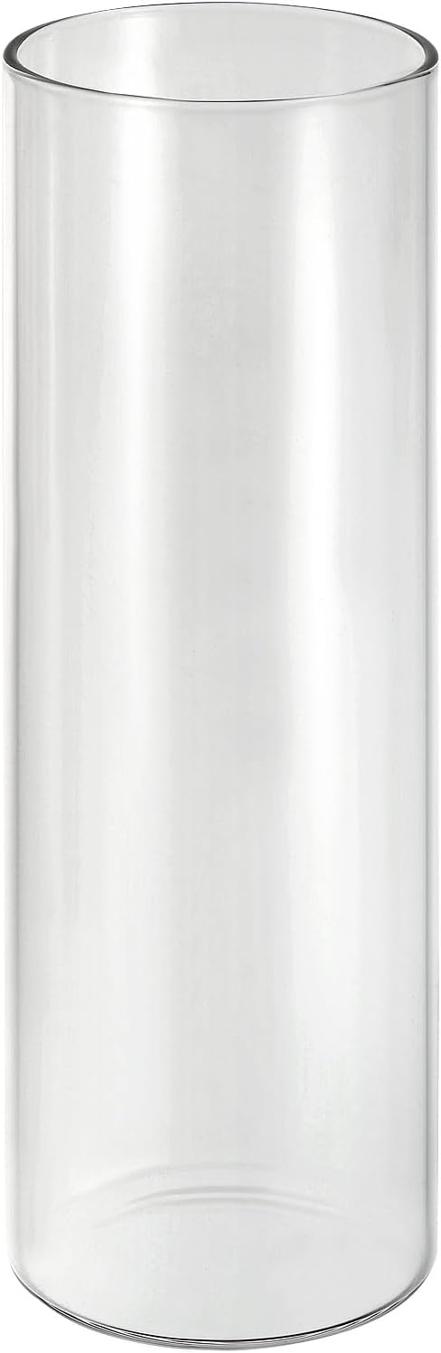 PATIKIL Clear Glass Cylinder Vase 79 Tall